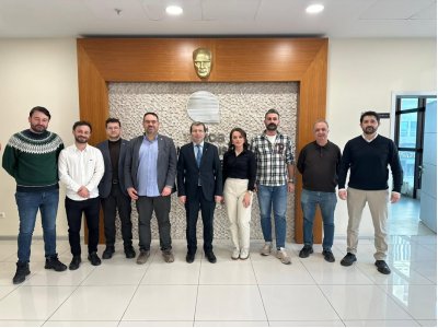 BURSA BÜYÜKŞEHİR BELEDİYE GENEL SEKRETER YARDIMCISI ŞUBEMİZİ ZİYARET ETTİ