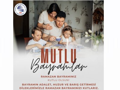 RAMAZAN BAYRAMINIZ KUTLU OLSUN.
