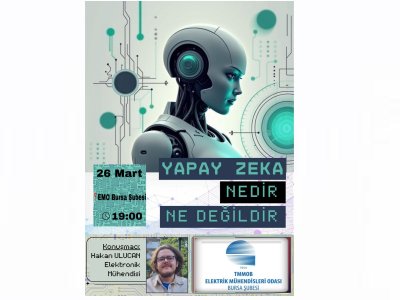 SEMİNER: YAPAY ZEKA NEDİR? NE DEĞİLDİR?