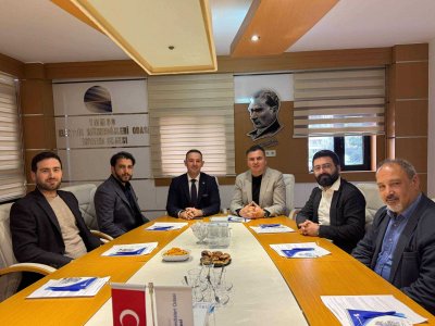 JEOLOJİ MÜHENDİSLERİ ODASI ANTALYA ŞUBESİNDEN ŞUBEMİZE ZİYARET