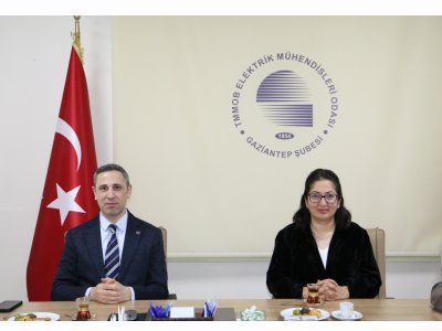 MAKİNA MÜHENDİSLERİ ODASI GAZİANTEP ŞUBE YÖNETİM KURULU BAŞKANI SN. EYÜP ZENGİN VE YÖNETİM KURULU ÜYELERİ, ŞUBEMİZE HAYIRLI OLSUN ZİYARETİNDE BULUNDULAR.