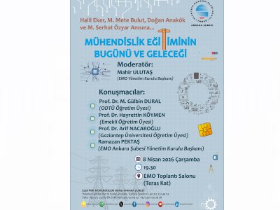 MÜHENDİSLİK EĞİTİMİNİN BUGÜNÜ VE GELECEĞİ PANELİ DÜZENLENİYOR